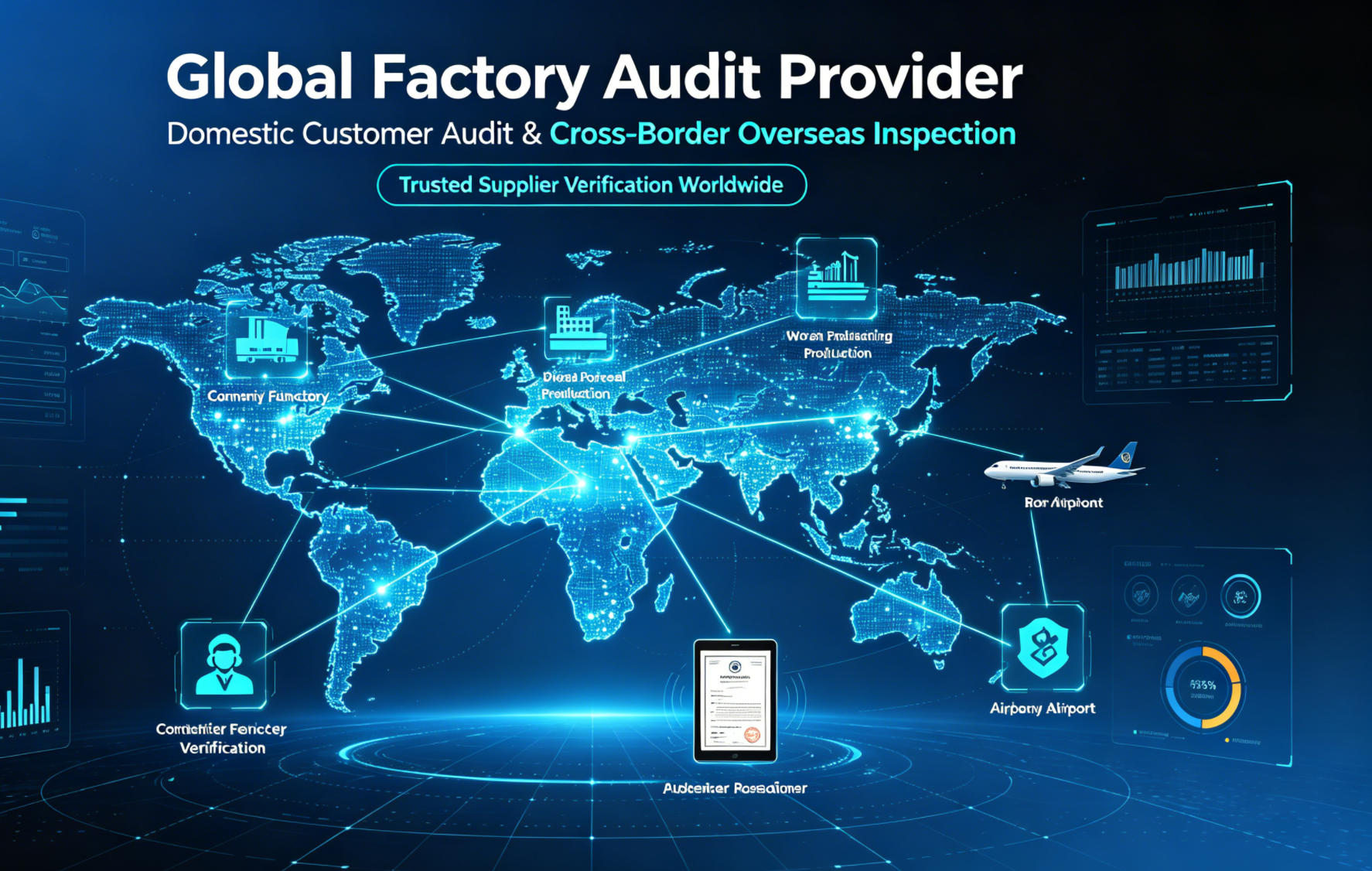 Global Factory Audit Provider: Domestic Customer Audit & Cross-Border Overseas Inspection